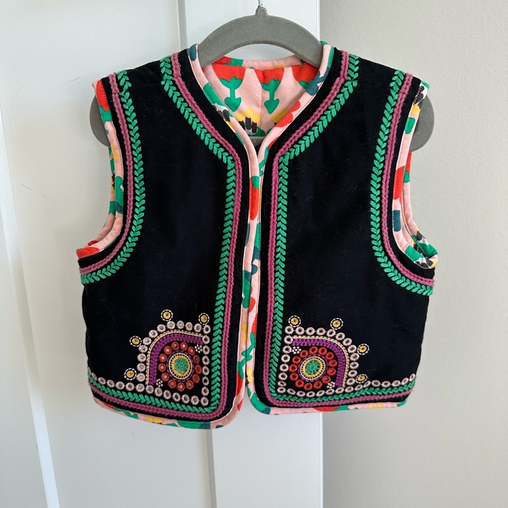 Stella McCartney Kids Reversible Embroidered Vest